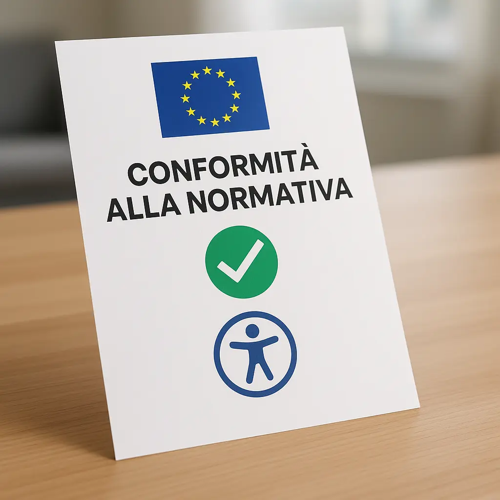 Conformità alla normativa sull'accessibilità